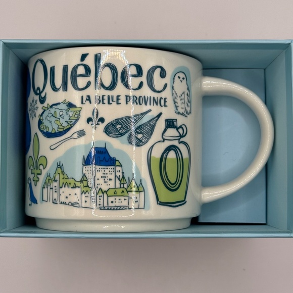 Starbucks "Been There Series" mug Quebec La Belle Provence New In Box. - Picture 2 of 9